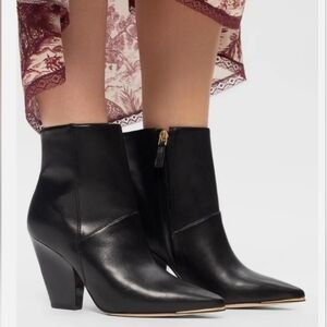 Tory Burch Black Heeled Ankle Boots